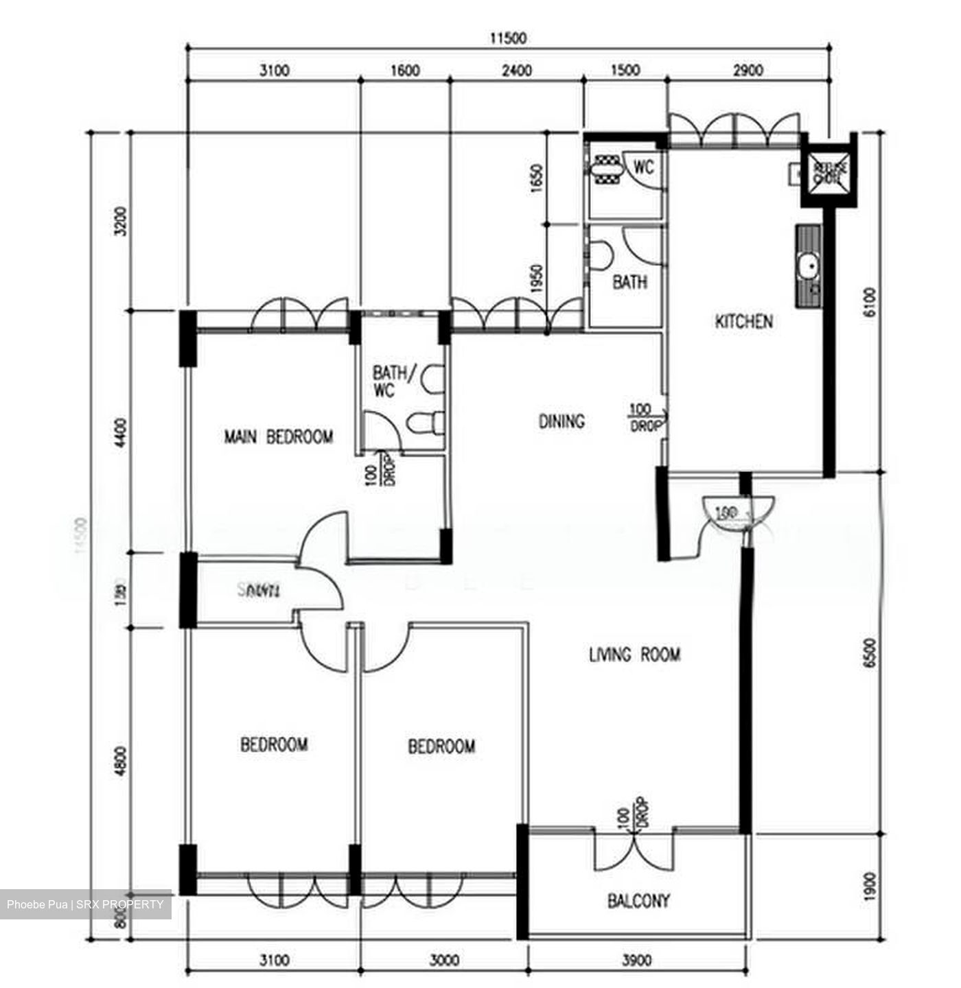 Blk 552 Bedok North Avenue 1 (Bedok), HDB 5 Rooms #600759881